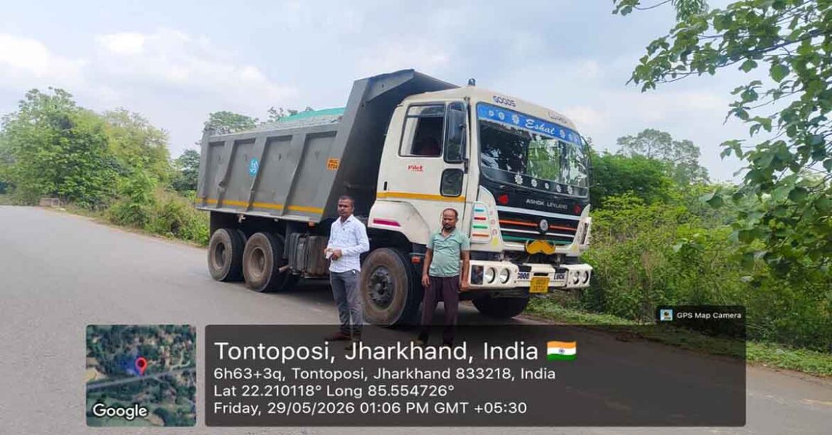 Illegal Stone Transport Chaibasa
