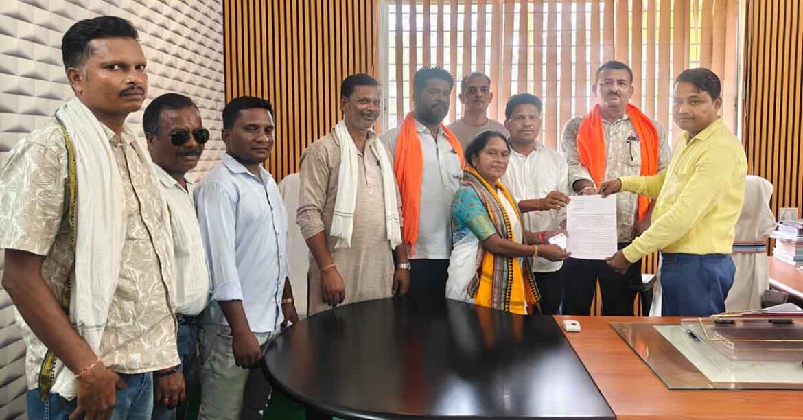 Jagannathpur BJP farmers protest