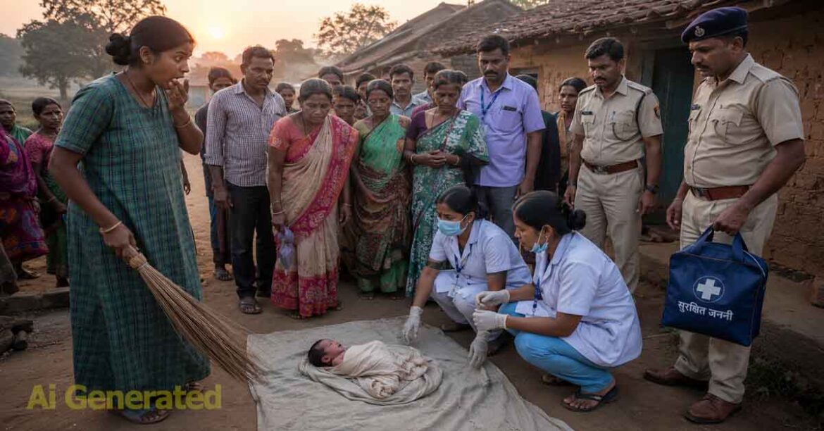 Newborn Baby Found Potka