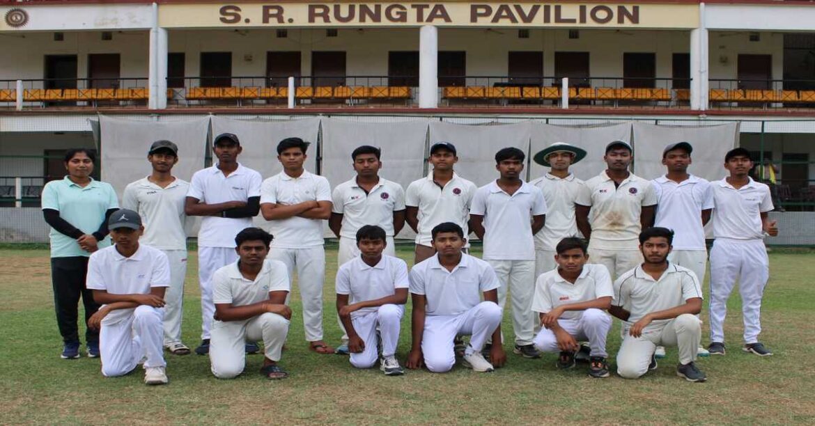 Madhusudan Public School team celebrating victory