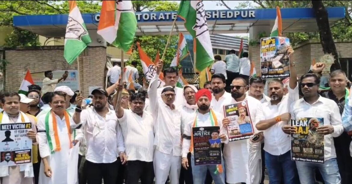 jamshedpur Congress NEET prote