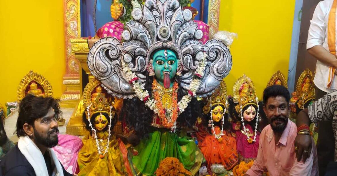 Pahadi Puja Mahotsav Kali Procession in Jamshedpur