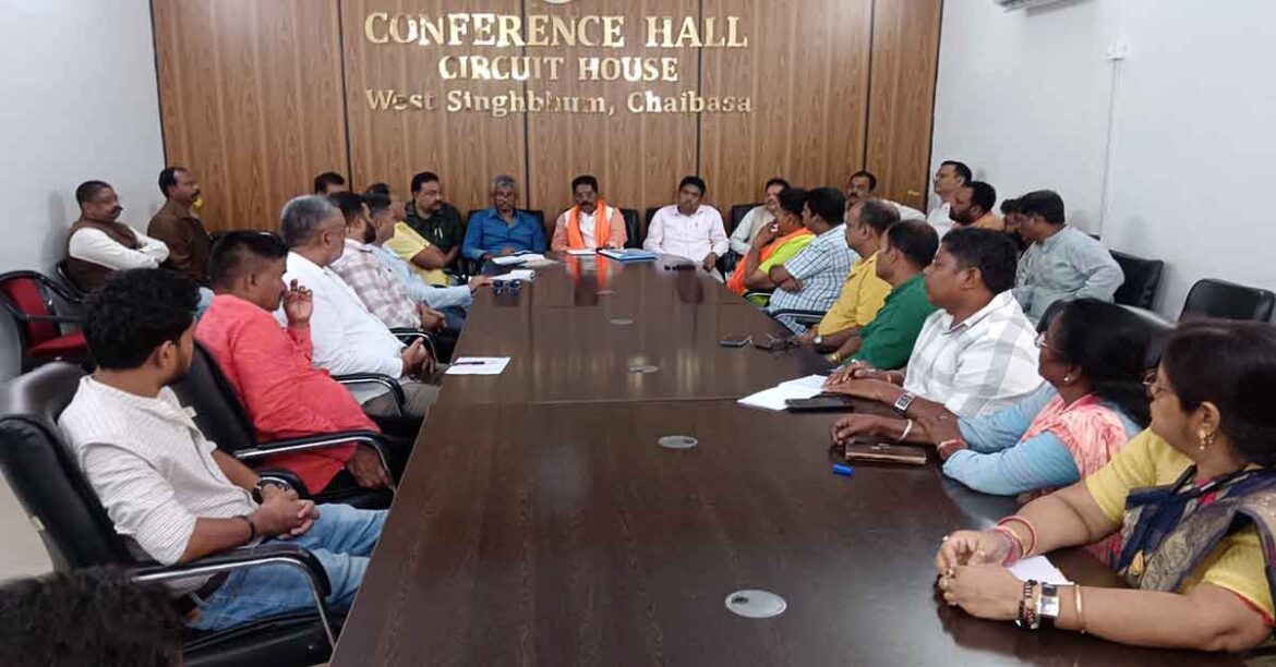 Ananta Nayak BJP Press Conference Chaibasa