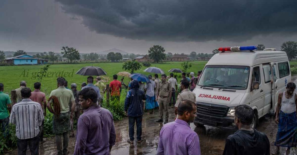 Bandgaon Lightning Death