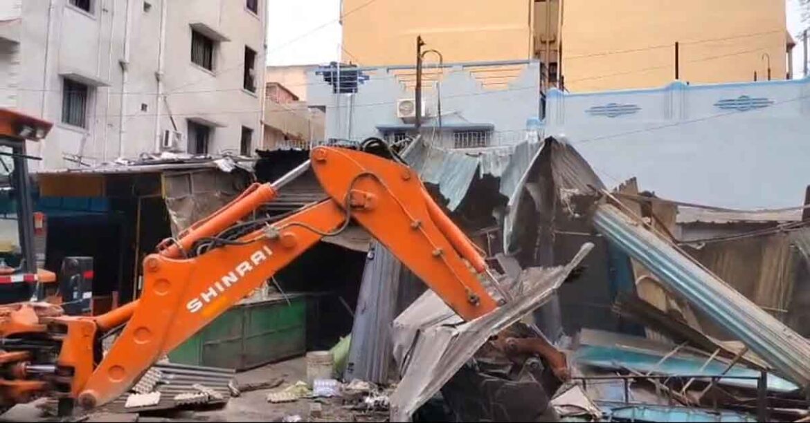 Bhalubasa Encroachment Removal Drive