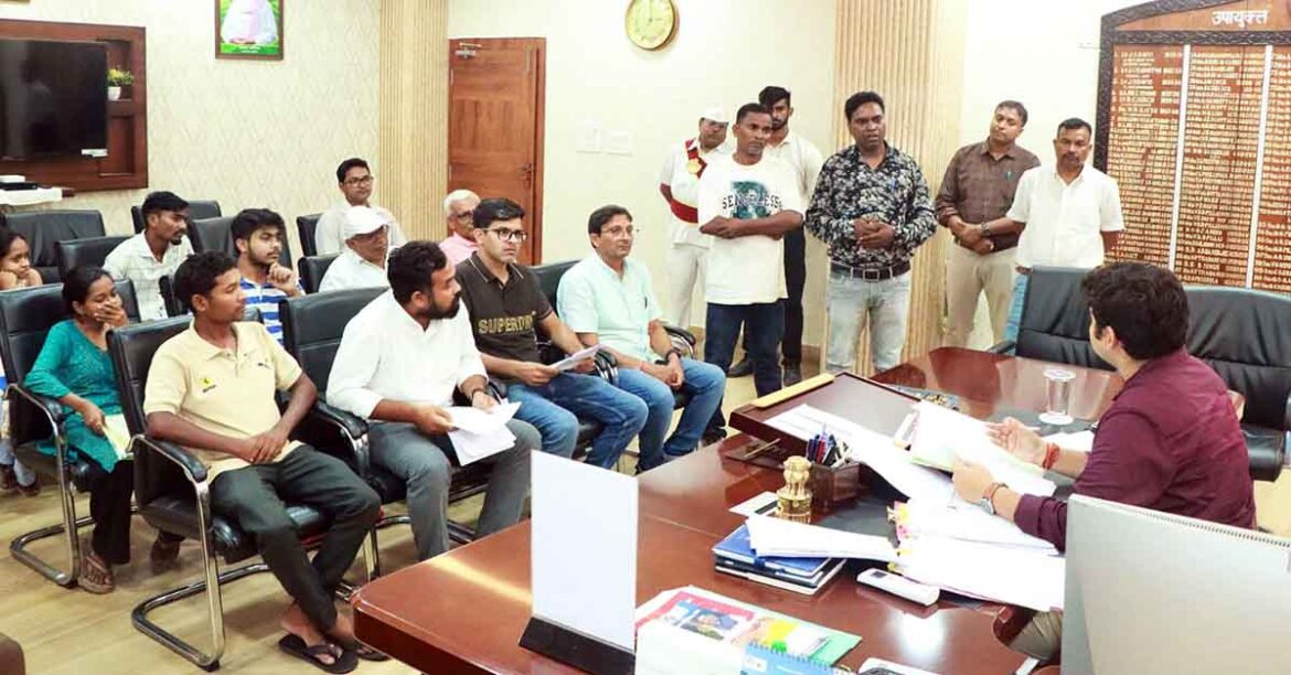 Deputy Commissioner Manish Kumar Holds Janata Darbar