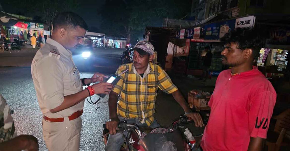 Chaibasa Vehicle Checking Drive