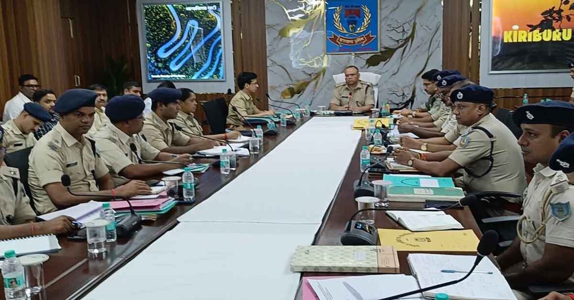 West Singhbhum Crime Meeting