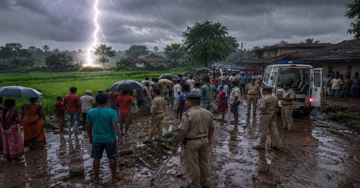 West Singhbhum Lightning Strike