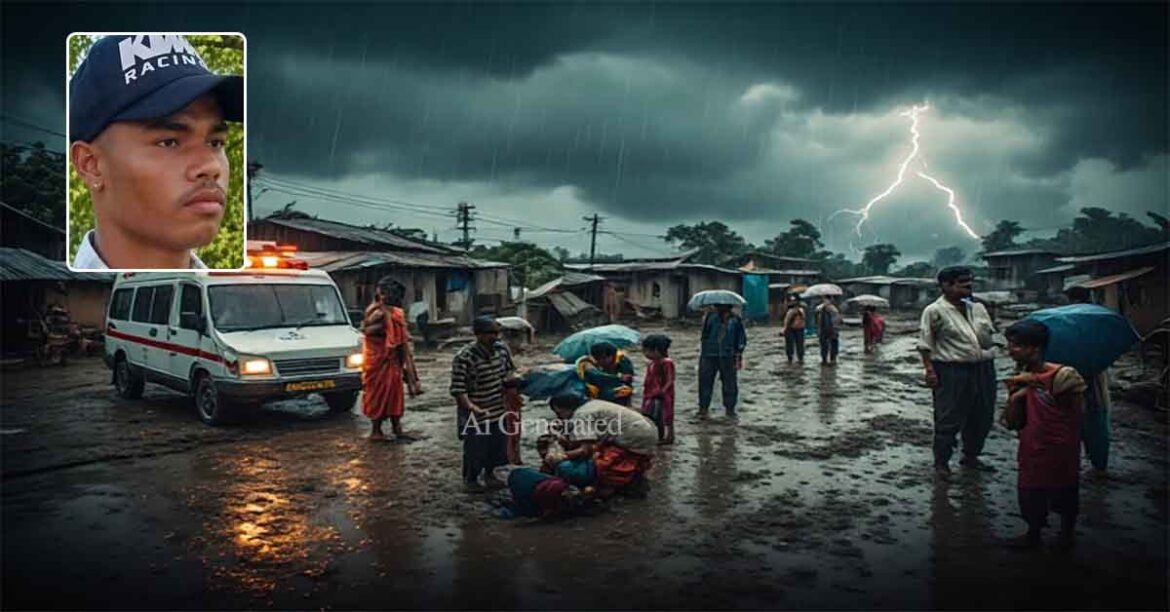West Singhbhum Lightning Strike