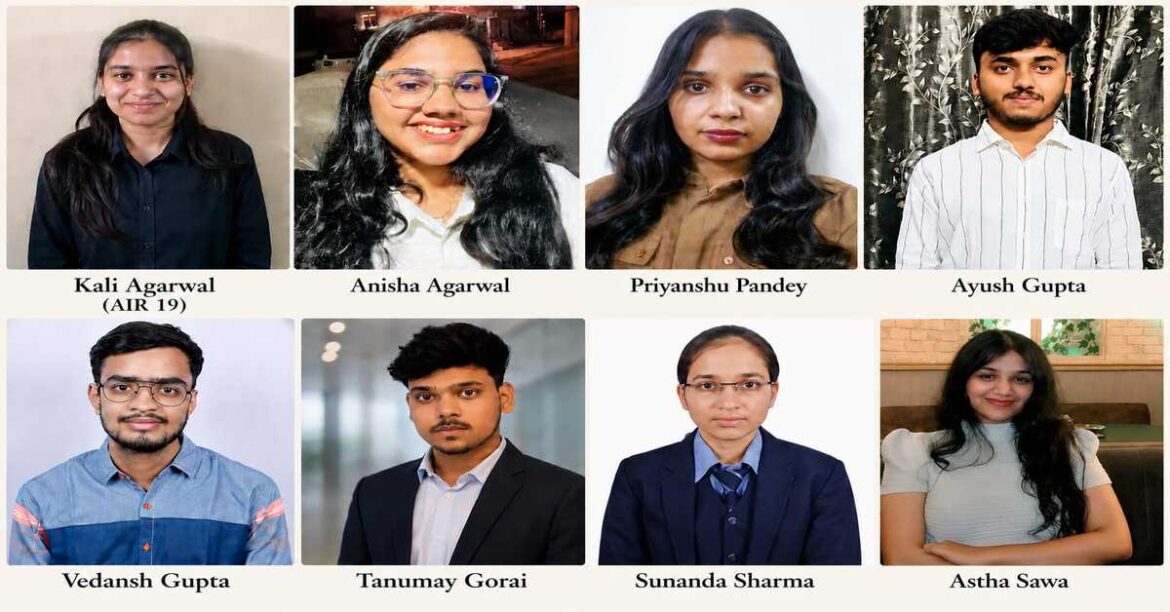 Jamshedpur Kali Agarwal CA Final All India 19th Rank