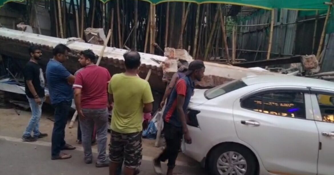 jamshedpur building part fallen