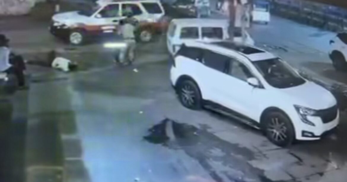 Jamshedpur Bistupur Knife Attack CCTV Footage