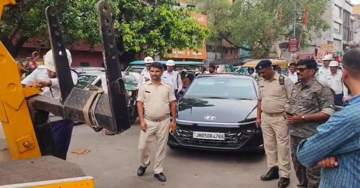 jamshedpur traffic sakchi