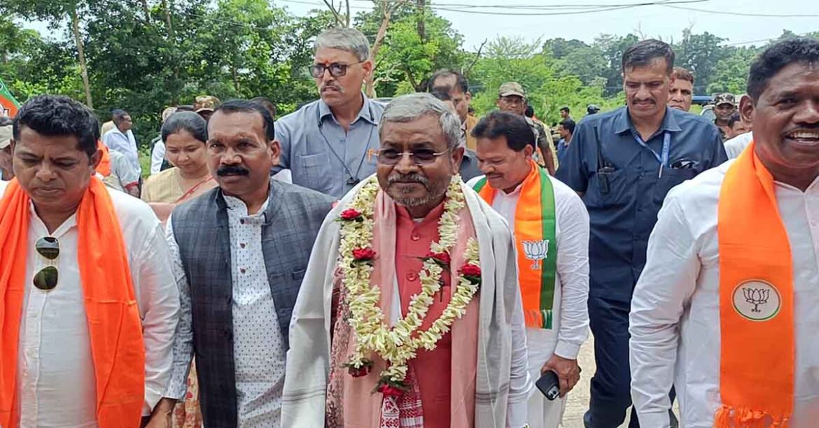 Babulal Marandi Chaibasa Visit