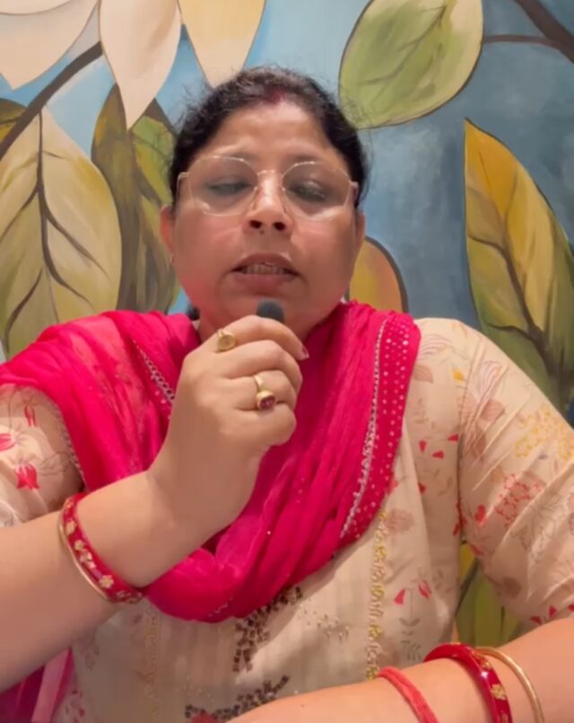 नीरज सिंह की पत्नी संध्या सिंह 