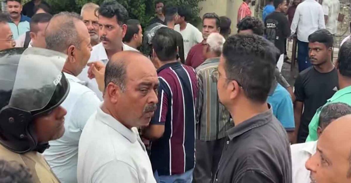 Jamshedpur Cable Company Quarter Eviction Protest