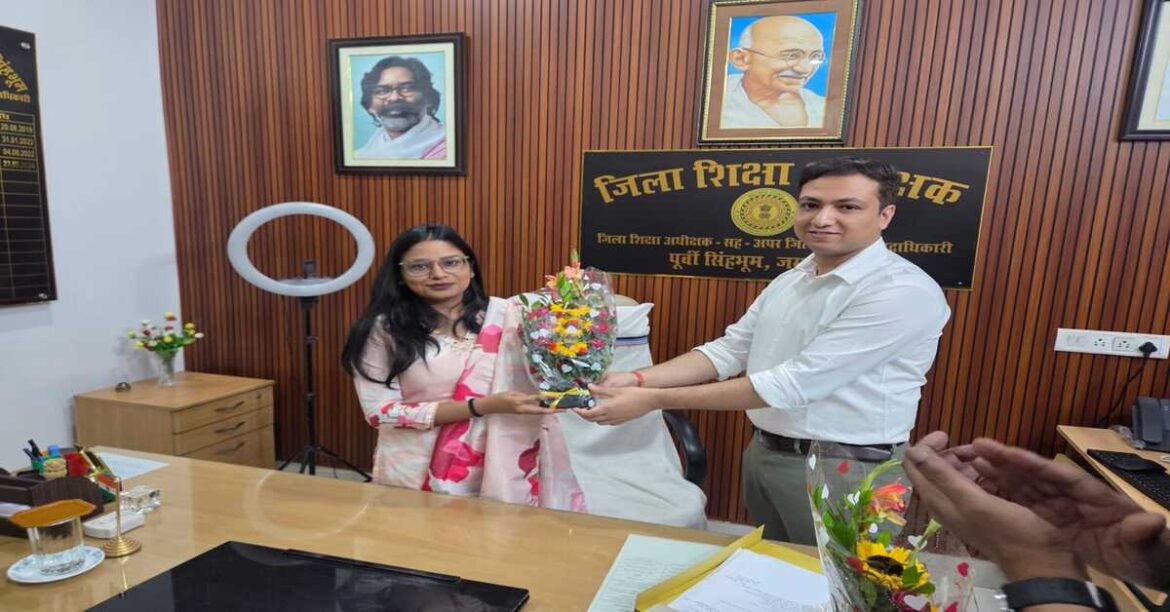 Jamshedpur DEO and DSE Take Charge with Focus on Quality Education