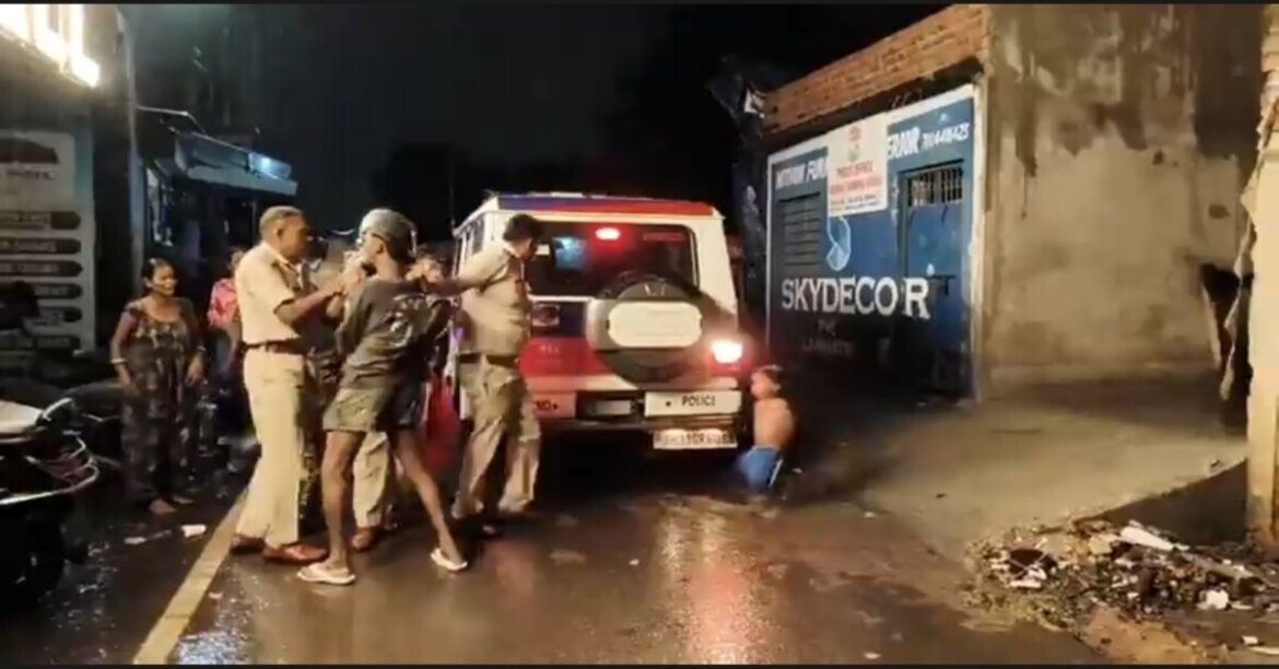 Jamshedpur Extortion Case Police Detain Suspect Near Old MGM Hospital