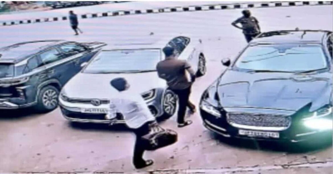 ranchi Jaguaar theft