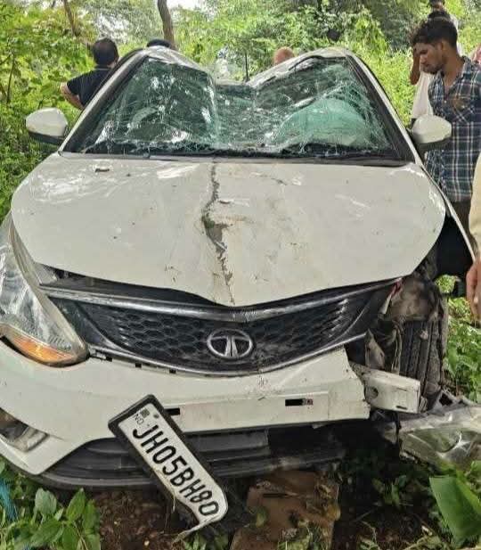 पटमदा में सड़क हादसा