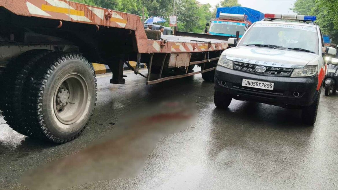Jamshedpur Golmuri Road Accident