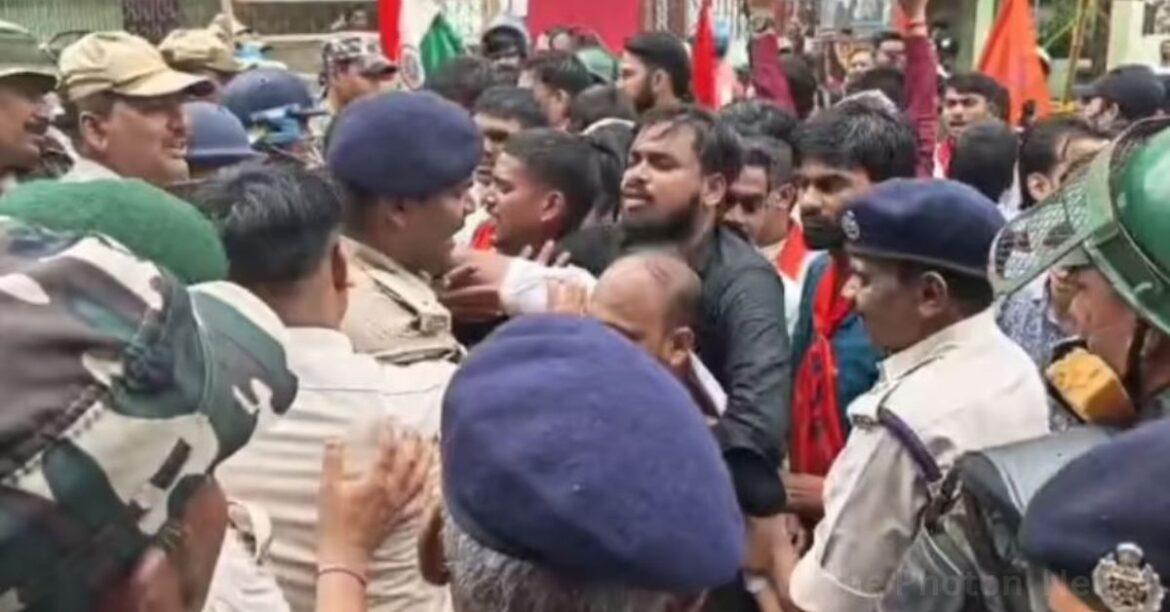 Ranchi ABVP Protest