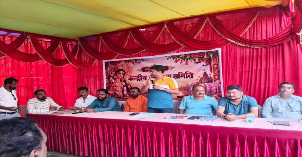 Nitin Prakash Central Durga Puja Committee President