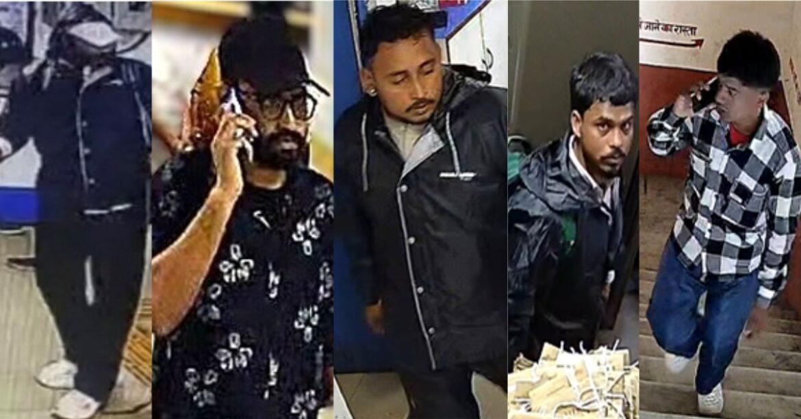 Golmuri Canara Bank Robbery Accused Photos