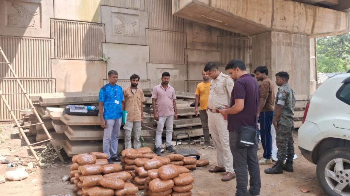 97 kg ganja seized in Ranchi