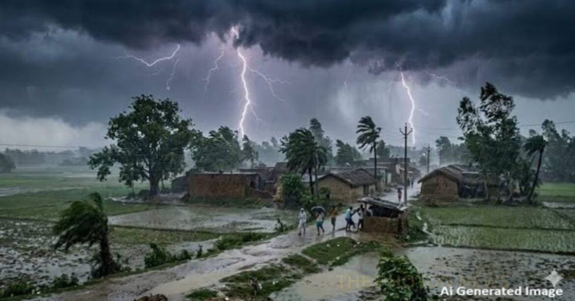 Cyclone Arnab Live