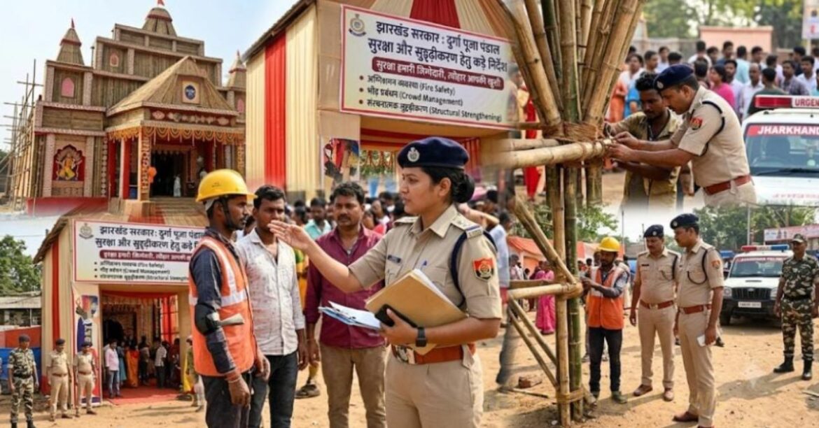 Jharkhand Durga Puja Security