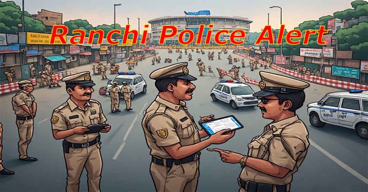 Ranchi Police Alert